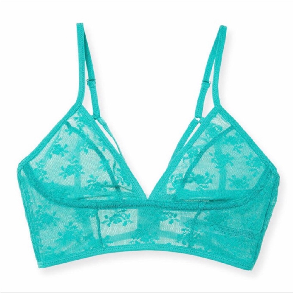 NWT Free People Isabella Mesh Bralette